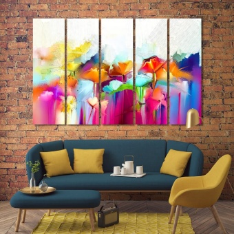 painting on canvas print wall art